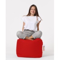 Fotoliu moale Atelier Del Sofa Square Pouf Red imaginea #3 — magazin online Desire.md