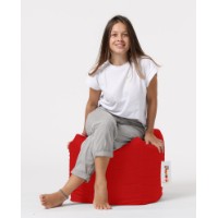 Fotoliu moale Atelier Del Sofa Square Pouf Red imaginea #4 — magazin online Desire.md