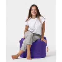 Fotoliu moale Atelier Del Sofa Square Pouf Purple imaginea #4 — magazin online Desire.md