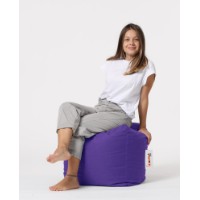 Fotoliu moale Atelier Del Sofa Square Pouf Purple imaginea #5 — magazin online Desire.md