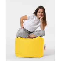 Fotoliu moale Atelier Del Sofa Square Pouf Yellow