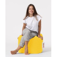 Fotoliu moale Atelier Del Sofa Square Pouf Yellow imaginea #4 — magazin online Desire.md