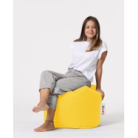 Fotoliu moale Atelier Del Sofa Square Pouf Yellow imaginea #5 — magazin online Desire.md