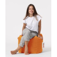 Fotoliu moale Atelier Del Sofa Square Pouf Orange imaginea #4 — magazin online Desire.md