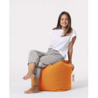 Fotoliu moale Atelier Del Sofa Square Pouf Orange imaginea #5 — magazin online Desire.md