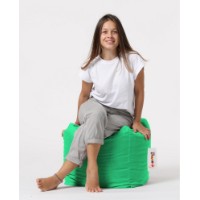 Fotoliu moale Atelier Del Sofa Square Pouf Green imaginea #2 — magazin online Desire.md