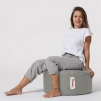 Fotoliu moale Atelier Del Sofa Round Pouf Fume imaginea #6 — magazin online Desire.md
