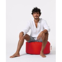 Fotoliu moale Atelier Del Sofa Round Pouf Red imaginea #4 — magazin online Desire.md
