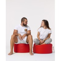 Fotoliu moale Atelier Del Sofa Round Pouf Red imaginea #7 — magazin online Desire.md