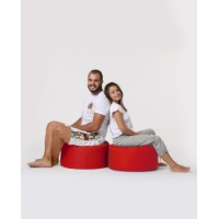 Fotoliu moale Atelier Del Sofa Round Pouf Red imaginea #9 — magazin online Desire.md