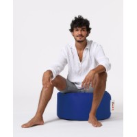 Fotoliu moale Atelier Del Sofa Round Pouf Blue imaginea #4 — magazin online Desire.md