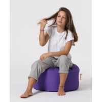 Fotoliu moale Atelier Del Sofa Round Pouf Purple imaginea #2 — magazin online Desire.md