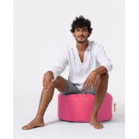 Fotoliu moale Atelier Del Sofa Round Pouf Pink imaginea #4 — magazin online Desire.md