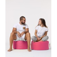 Fotoliu moale Atelier Del Sofa Round Pouf Pink imaginea #7 — magazin online Desire.md
