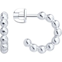 Серьги SOLOVOV JEWELRY 94027114 3,52g