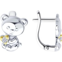 Серьги SOLOVOV JEWELRY 94027004 2,14g