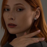 Cercei SOLOVOV JEWELRY 94026010 3,4g imaginea #2 — magazin online Desire.md
