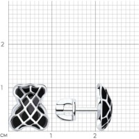 Cercei SOLOVOV JEWELRY 94026010 3,4g imaginea #4 — magazin online Desire.md