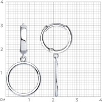 Серьги SOLOVOV JEWELRY 94025762 2,38g фото №3 — интернет-магазин Desire.md