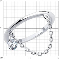 Inel SOLOVOV JEWELRY 94014153 s.18,5 1,96g imaginea #4 — magazin online Desire.md