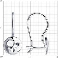Cercei SOLOVOV JEWELRY 94021810 0,94g imaginea #2 — magazin online Desire.md