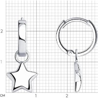 Серьги SOLOVOV JEWELRY 94025307 2,63g фото №3 — интернет-магазин Desire.md