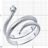Inel SOLOVOV JEWELRY 94013730 s.18 4,12g imaginea #4 — magazin online Desire.md