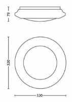 Plafonieră Philips Cinnabar White 33362/31/16 imaginea #3 — magazin online Desire.md