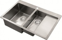 Chiuvetă de bucătărie Aquasanita Helika LUN151N-R imaginea #2 — magazin online Desire.md