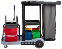 Carucior profesional pentru curatenie Sprintus Service Set 120L (301106) imaginea #2 — magazin online Desire.md