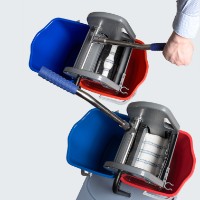 Carucior profesional pentru curatenie Sprintus Service Set 120L (301106) imaginea #3 — magazin online Desire.md