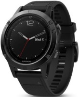 Смарт-часы Garmin fēnix 5 Sapphire Grey With Black Band