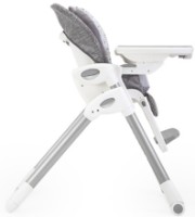 Стульчик для кормления Joie Mimzy Deluxe LX Khloe&Bert Gray фото №2 — интернет-магазин Desire.md