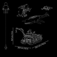 Set de construcție Lego Jurassic World: Mosasaurus Dinosaur Boat Attack (77983) imaginea #7 — magazin online Desire.md