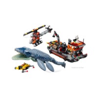 Set de construcție Lego Jurassic World: Mosasaurus Dinosaur Boat Attack (77983) imaginea #2 — magazin online Desire.md