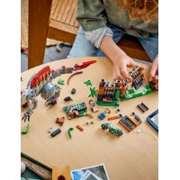 Set de construcție Lego Jurassic World: Spinosaurus Dinosaur Escape (77982) imaginea #6 — magazin online Desire.md