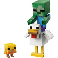 Set de construcție Lego Minecraft: Chicken Jockey (21582)