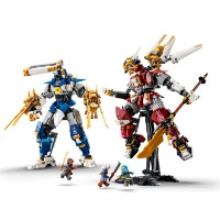 Set de construcție Lego Ninjago: The Twin Titan Mechs (71870)