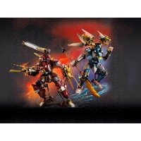 Set de construcție Lego Ninjago: The Twin Titan Mechs (71870) imaginea #4 — magazin online Desire.md