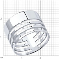 Inel SOLOVOV JEWELRY 94013615 s.16,5 3,36g imaginea #2 — magazin online Desire.md