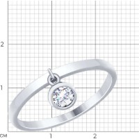 Inel SOLOVOV JEWELRY 94012526 s.18 1,52g imaginea #2 — magazin online Desire.md