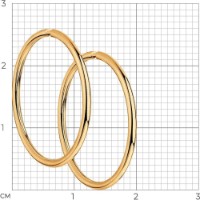 Cercei SOLOVOV JEWELRY 93140066 1,16g imaginea #3 — magazin online Desire.md