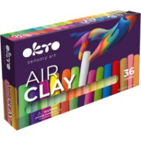 Plastilina OKTO Clay 36pcs x 6g (25003)