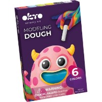 Plastilina OKTO Clay 6pcs x 6g (25007)
