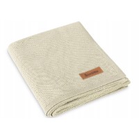 Pătura pentru bebeluși Sensillo  Bamboo 80x100cm Beige (43441)