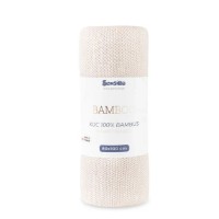 Pătura pentru bebeluși Sensillo  Bamboo 80x100cm Light Pink (43442) imaginea #2 — magazin online Desire.md
