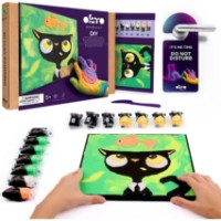 Set pentru creatie OKTO Clay Black Cat 29x29cm (20056) imaginea #6 — magazin online Desire.md