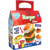 Pastă pentru modelare OKTO Clay Burger Time (41144)