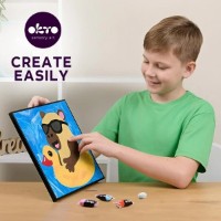 Set pentru creatie OKTO Clay Capybara 29x29cm (20047) imaginea #3 — magazin online Desire.md