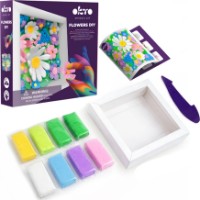 Set pentru creatie OKTO Clay Flowers Field 15x15cm (25027)
